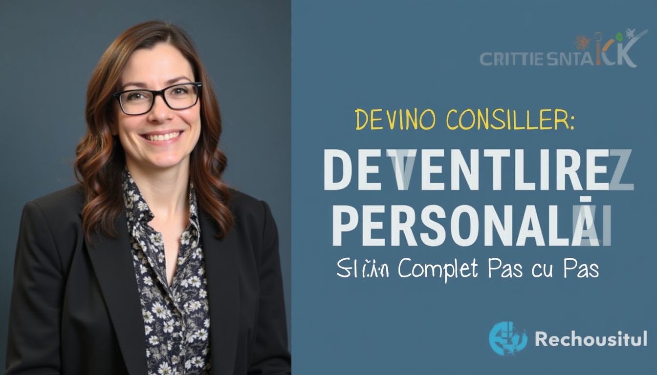 Devino Consilier Dezvoltare Personală: Ghidul Tău Complet